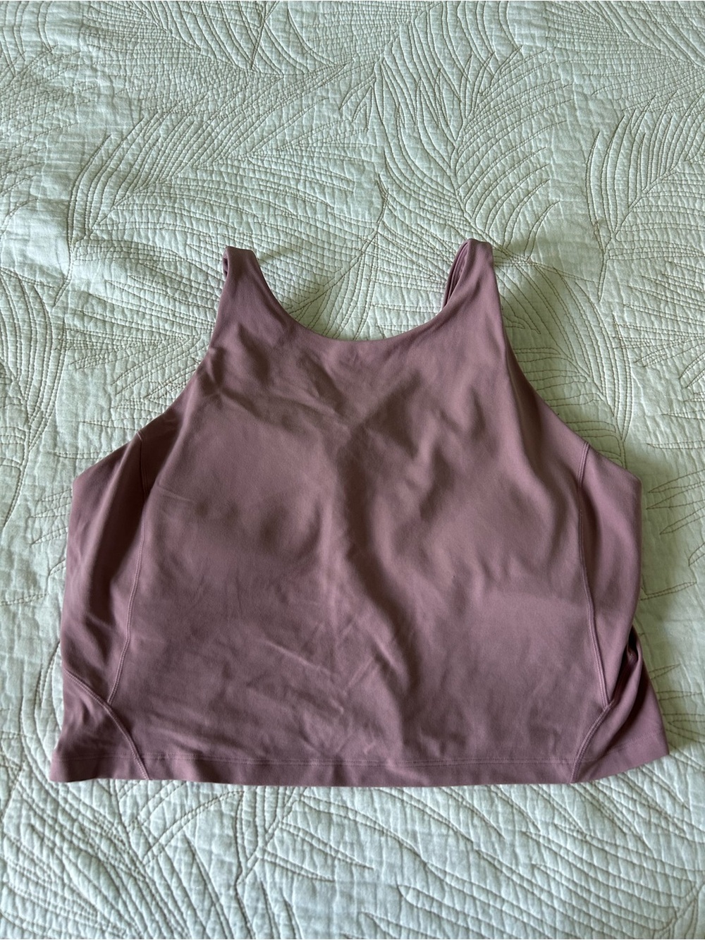 lululemon athletica Dusty Rose Scoop-Neck Tank Top